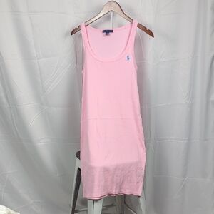 Ralph Lauren Pink Midi Dress